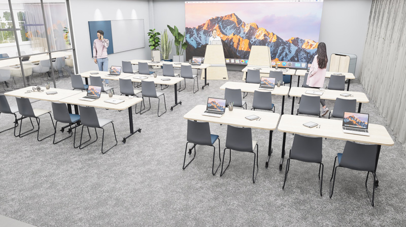 Rendering Büros der Firma FEBRÜ