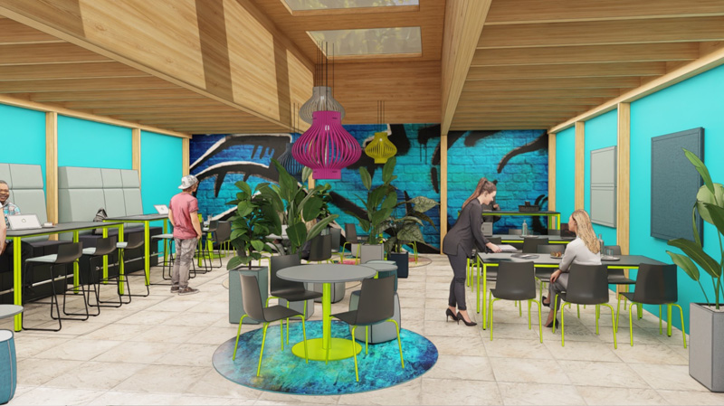 Rendering Büros der Firma FEBRÜ